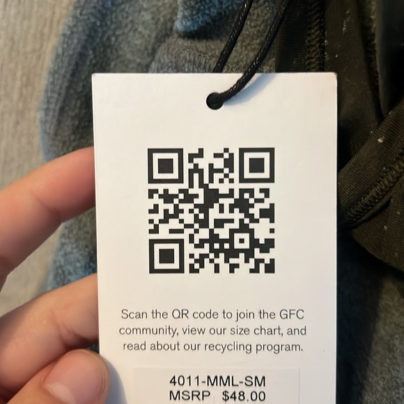 NWT Girlfriend Collective High Waist Bike Shorts in Horizon size small - Picture 4 of 6